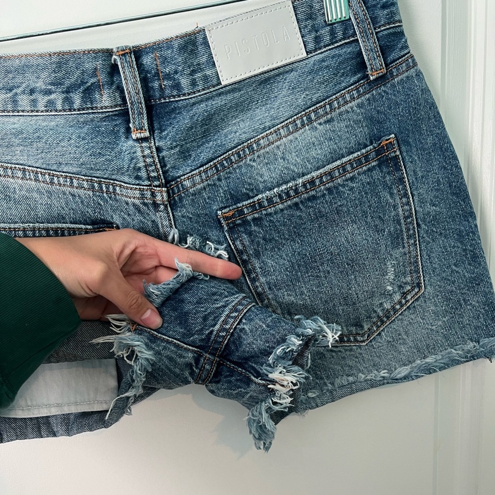 💌 Pistola Denim Shorts - Picture 2 of 7